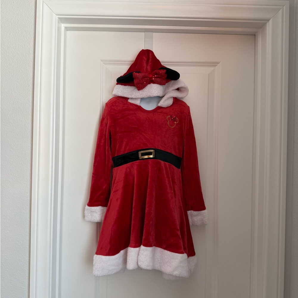 Disney Red and White Minnie Mouse Holiday Dress